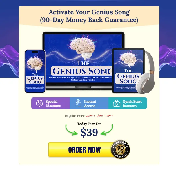 The Genius Song price – instant digital access for $39